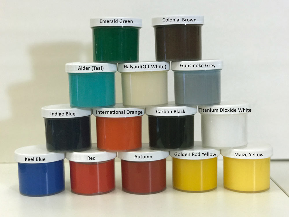 Black Polyester/Epoxy Pigment for tinting resin